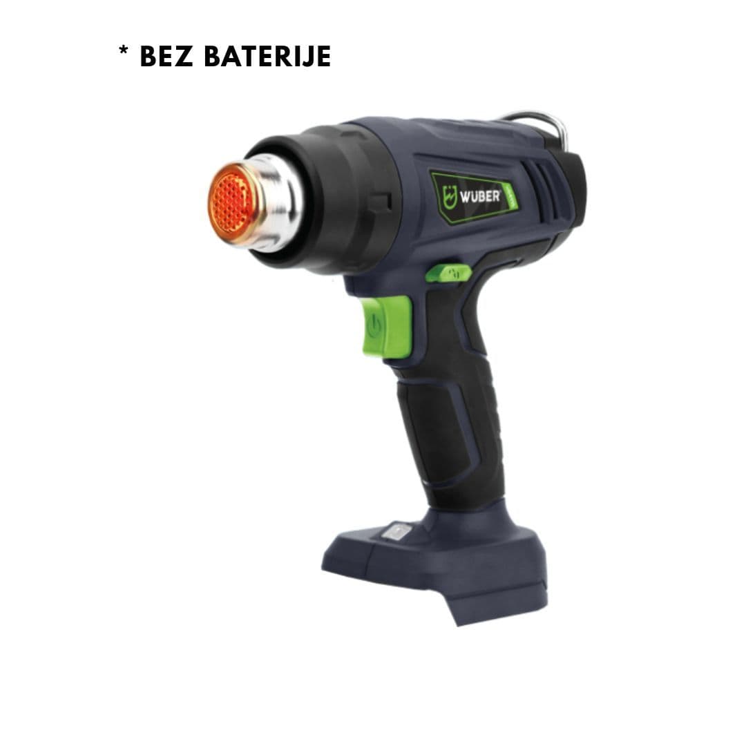 Wuber Lcd Baterijski Pištolj Za Vreli Vaz+c22duh Sa Setom Mlaznica Share+system 20v
