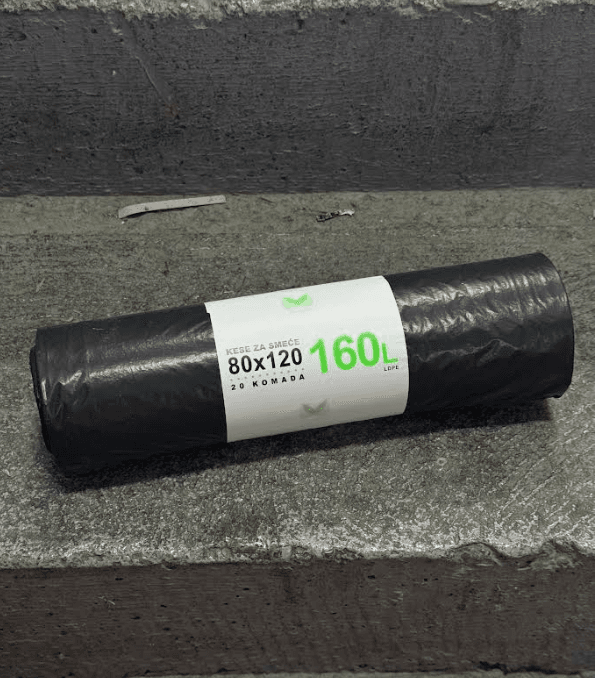 Kese Za Smece 120x80cm 160 Lit Set20/1