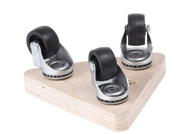 Ps Transportna Platforma 130 X 130 X 130 Mm, Nosivost 100 Kg, Trouglasta