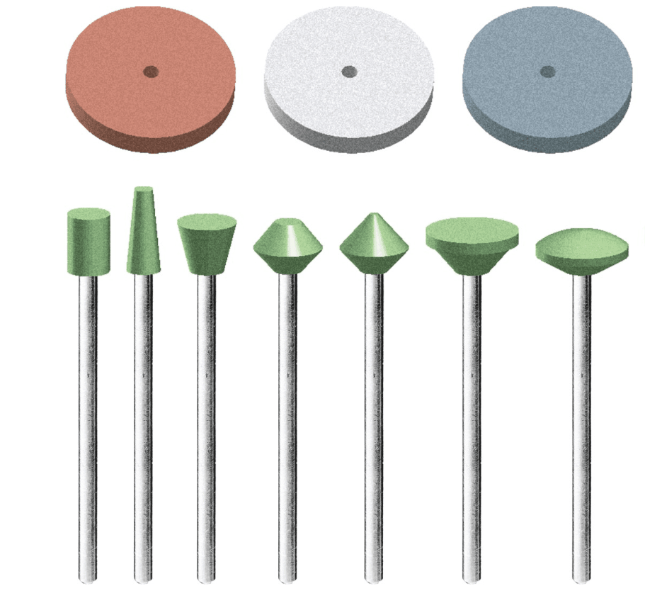Ps Set Bruseva Za Mini Brusilicu, Prihvat 3mm, 14 Komada Con-ata-1004