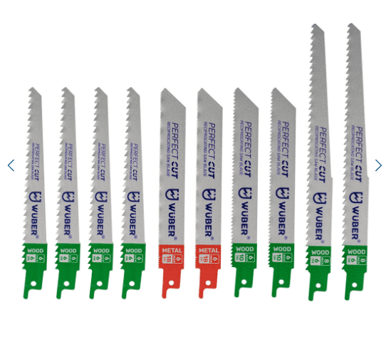Wuber Set Od 10 Listova Za Metal I Drvo Za Lisicji Rep W01002