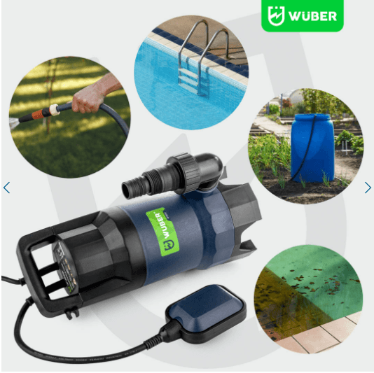 Wuber Potopna Pumpa Od 550w Za Čistu I Prljavu Vodu  W11011
