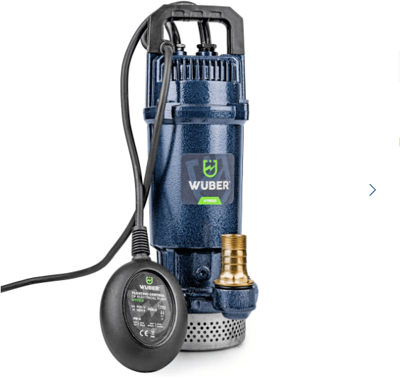 Wuber Potopna Pumpa 400w Za Bazensku Vodu S Plovkom  W11003
