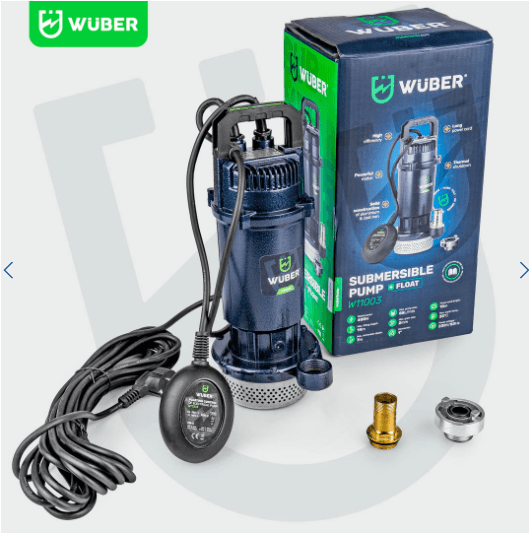 Wuber Potopna Pumpa 400w Za Bazensku Vodu S Plovkom  W11003