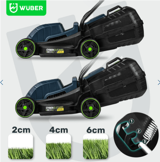 Wuber Električna Kosilica Wuber Od 1200 W