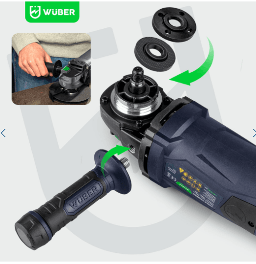 Wuber Ugaona Brusilica 230mm 2000w