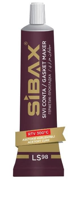 Sibax Ls98 Hermetik Crni Silikon 50ml Do 300°c