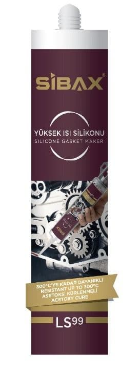 Sibax Ls99 Hermetik Crni Silikon 280ml Do 300°c