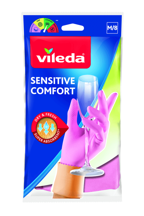Vileda Rukavice Sensitive Srednje