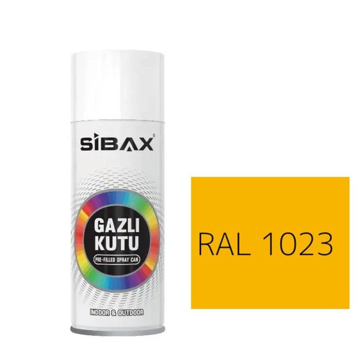 Sibax Sprej Ral1023 Trafik Zuti 316