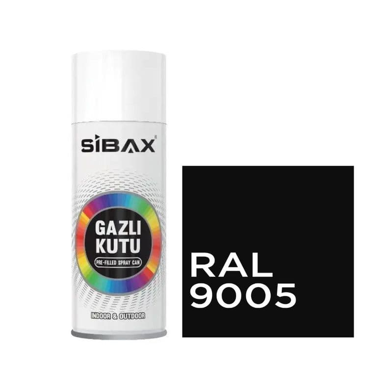Sibax Sprej Ral9005 Sjajni Crni 326