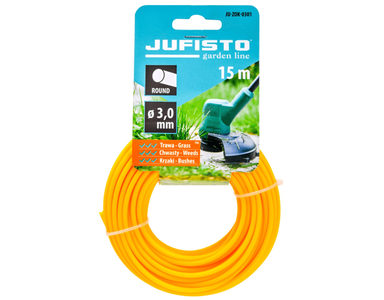 Ps Silk Najlon Za Trimer, Okrugli, 3.0mm, Duzina 15 M Ju-zok-0301