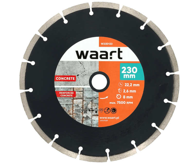 Ps Dijamantski Segmentni Disk 230x2,6mm W23d123