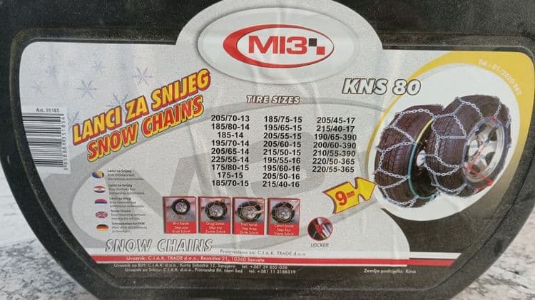 Lanci Za Snijeg Grupa 80
