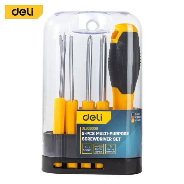 Deli Set Odvijaca Sa 9 Djelova Edl636009