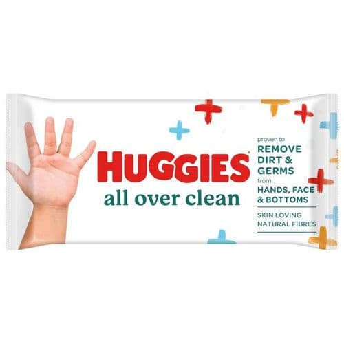 Huggies Bw All Over Clean 56 Kom. Vlazne Maramice