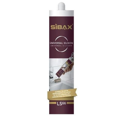 Sibax Ls66 Univerzalni Silikon 280g Crni