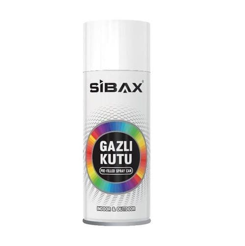 Sibax Sprej Metalik Crni 359