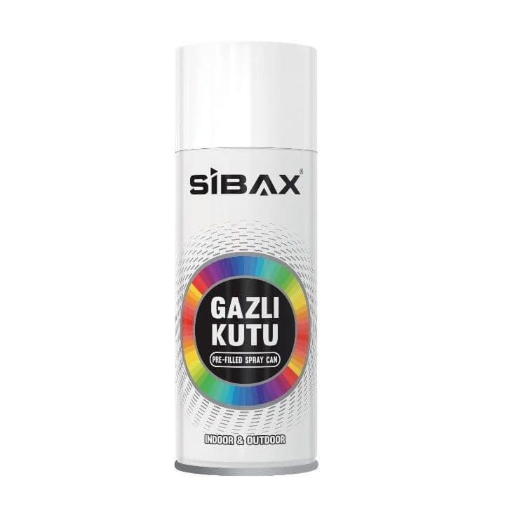 Sibax Sprej Ral9006 Metalik Aluminium Sivi 330