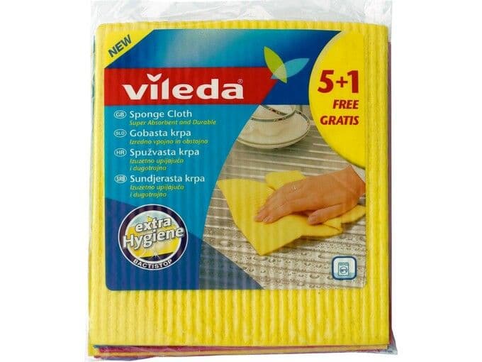 Vileda Sundjerasta Krpa 5+1