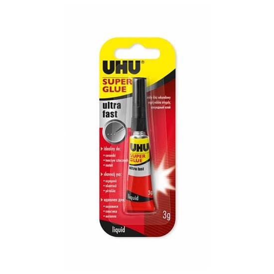 Uhu Super Glue Jumbo 12x3g