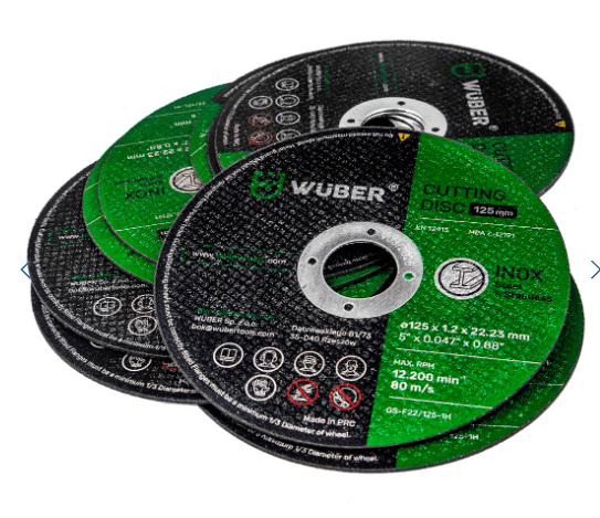 Wuber Disk Za Rezanje Metala 125x1.2mm W17013