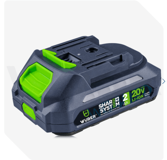 Wuber Punjiva Baterija Share+ Li-ion Sistem 20 V 2,0 Ah W04020