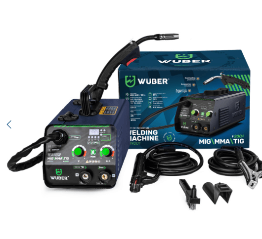 Wuber Aparat Za Zavarivanje Inverter Mig Flux Mma Tig 1kg W19001