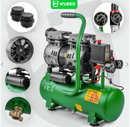 Wuber 9l Kompresor Bez Ulja W54009