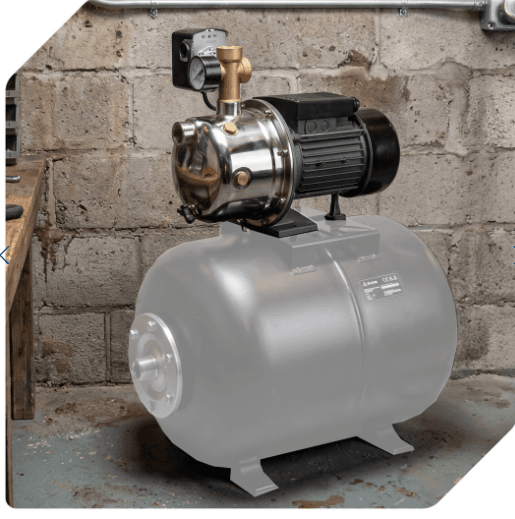 Povrsinska Hidroforska Pumpa Sa Priborom Jet 3480 L/h Wuber W11019