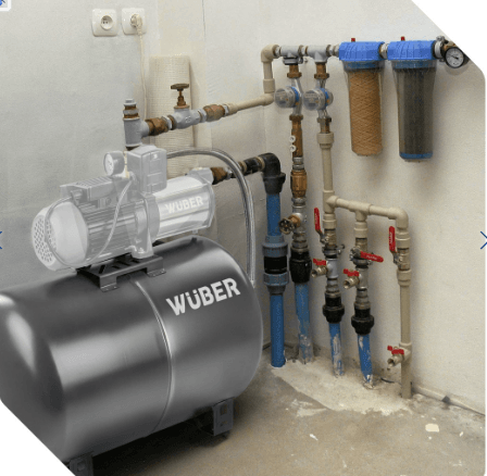 Wuber Horizontalni Membranski Hidroforski Rezervoar Od 50l W11018