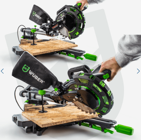 Wuber Pila Za Ugaono Kretanje Drveta Sa Laserom I Ostricom Od 255 Mm W33741