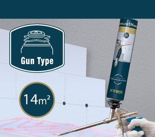 Sibax Ns99t Pur Pjena Za Stiropor Pistoljska 900g